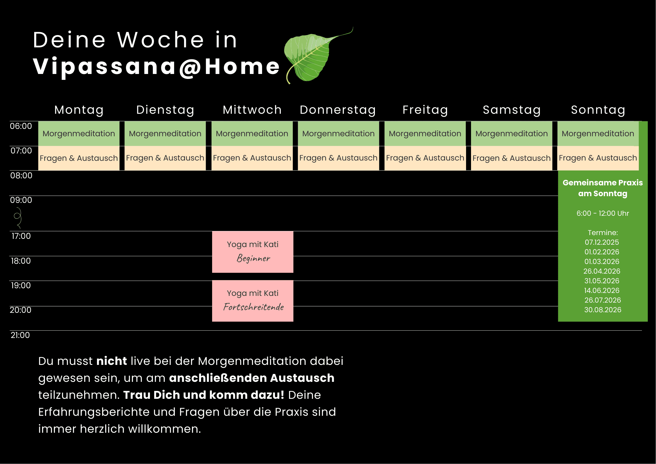 Vipassana@Home - Schnupperwoche – Bild 2